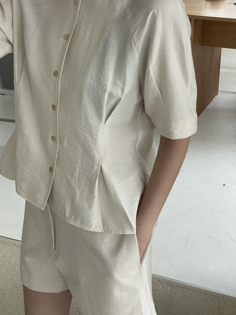 MARID直郵韓國代購女裝新款熱賣推薦時尚職業休閑襯衫蕾絲衫MAYBE&amp;CO襯衫/蕾絲衫