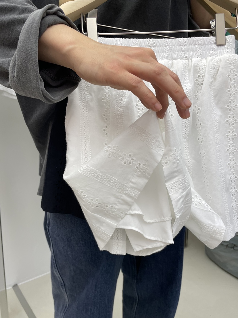 Special韓國直郵女裝新款真品休閑24春夏時尚人氣短褲刺繡SPECIAL短褲