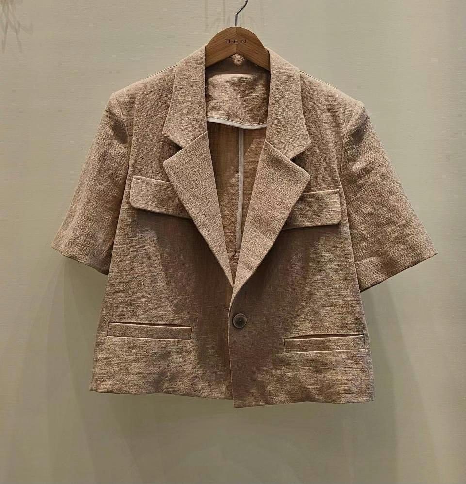 THE IN-더인-T直郵韓國代購女裝新品休閑真品推薦職業夾克THE IN夾克圖色3