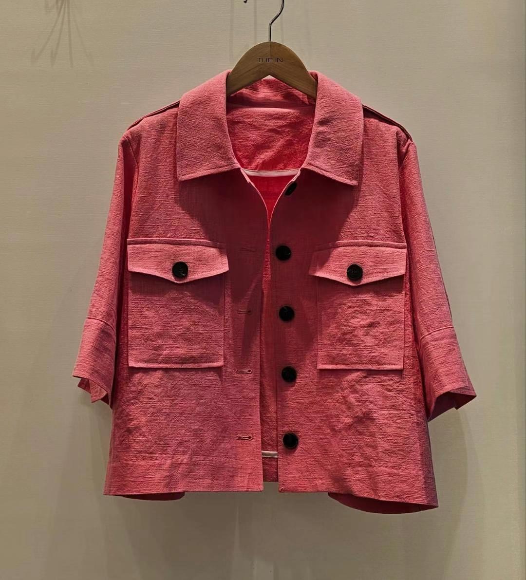 THE IN-더인-T直郵韓國代購女裝新品休閑推薦真品24春夏夾克THE IN夾克圖色4