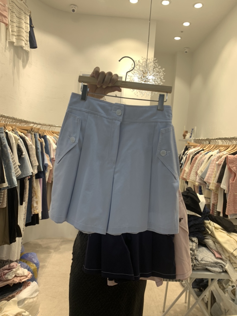ABLE STUDIO韓國直郵東大門代購女裝新品時尚熱賣24春夏短褲CONFETTI短褲圖色2