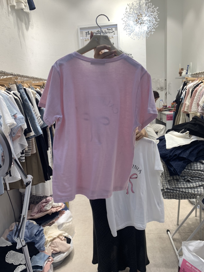 ABLE STUDIO韓國直郵東大門實拍女裝新品真品推薦時尚休閑T恤CONFETTIT恤