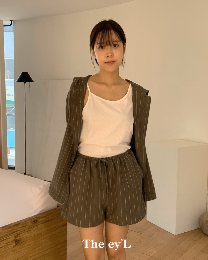 EYL/ALIVE INDUSTRY直郵韓國代購女裝新款職業24春夏吊帶背心EYL/Lenil/ALIVE INDUSTRY吊帶/背心