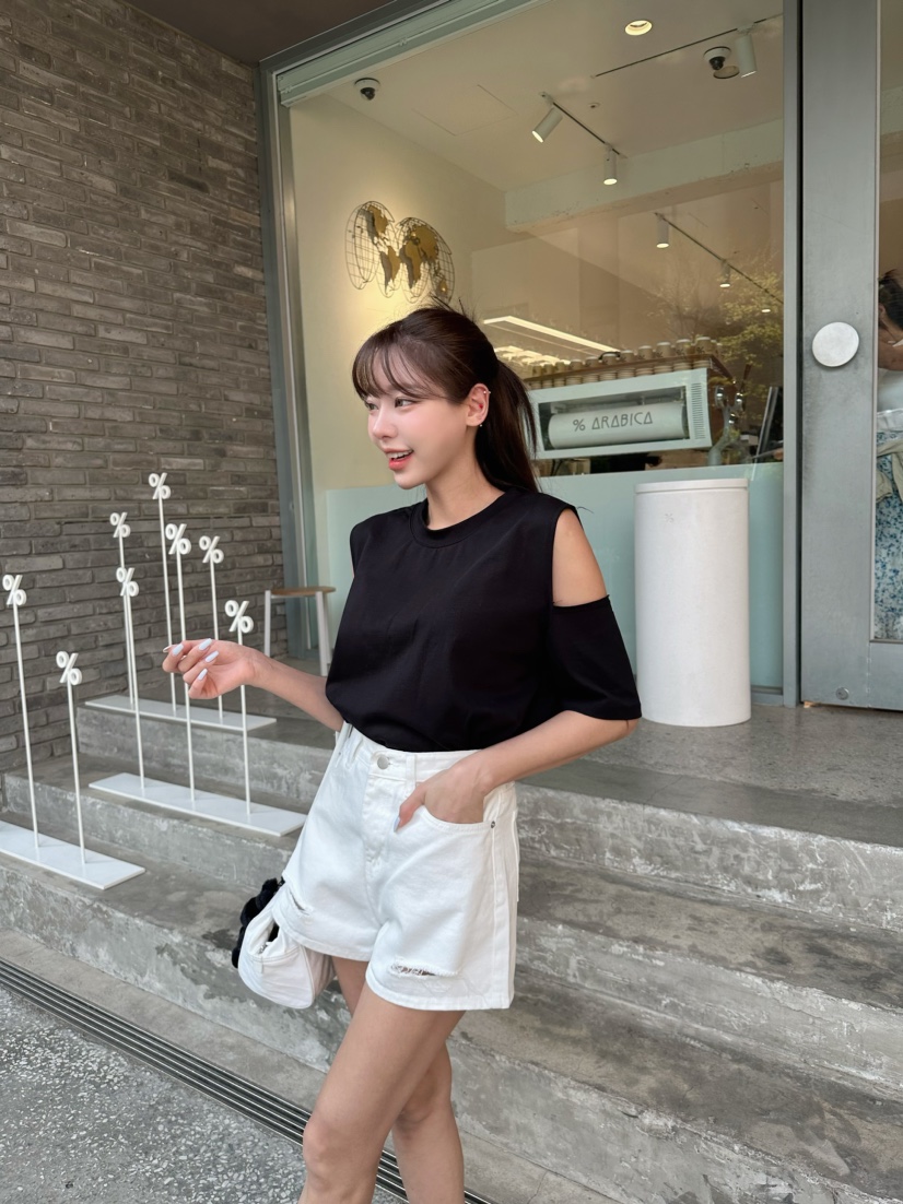 HAWK直郵韓國代購女裝新款休閑推薦職業時尚真品人氣熱賣短褲Le Ahicon短褲