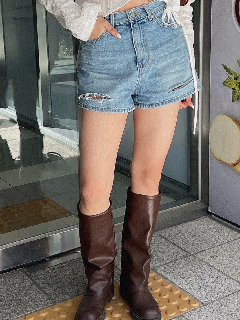 HAWK直郵韓國代購女裝新款休閑推薦職業時尚真品人氣熱賣短褲Le Ahicon短褲