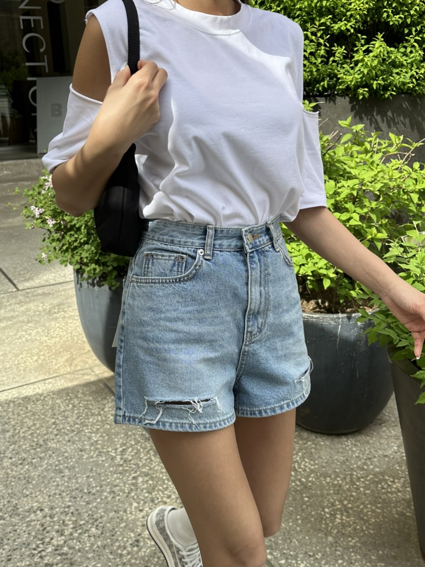 HAWK直郵韓國代購女裝新款休閑推薦職業時尚真品人氣熱賣短褲Le Ahicon短褲
