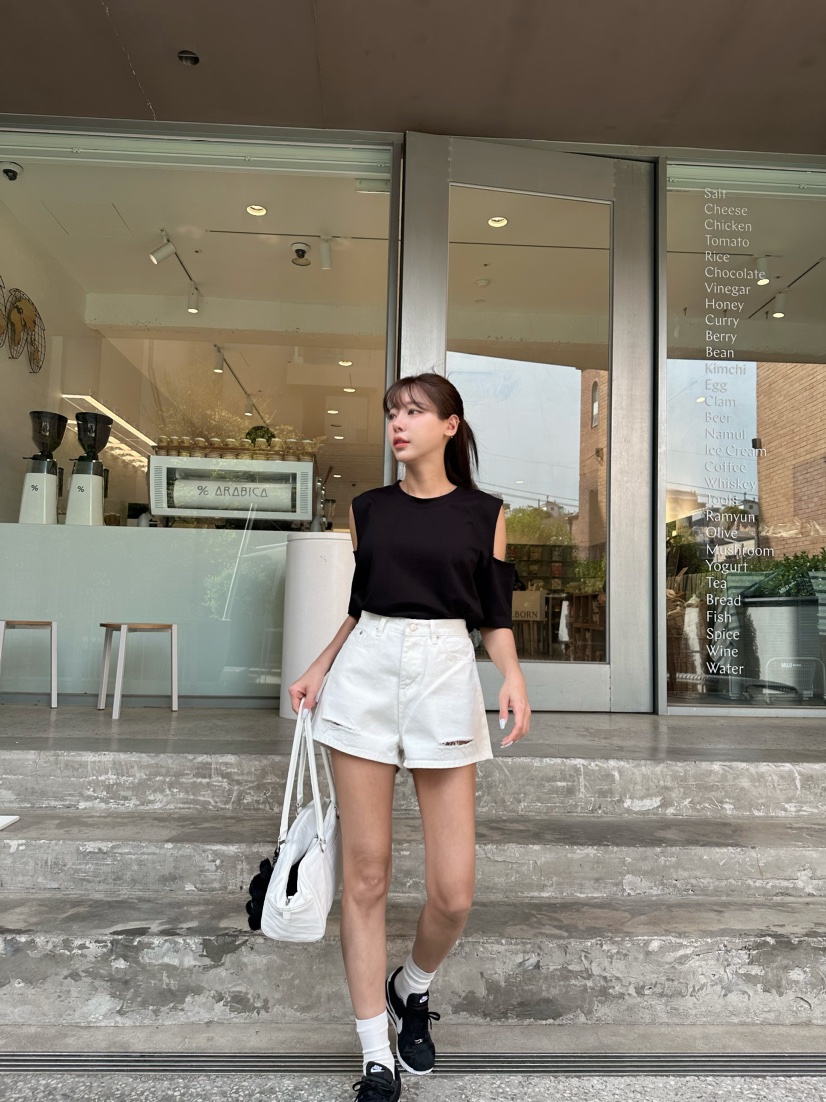 HAWK直郵韓國代購女裝新款休閑推薦職業時尚真品人氣熱賣短褲Le Ahicon短褲