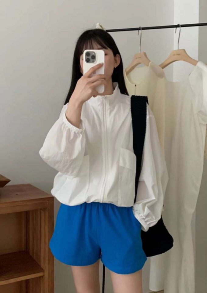 STAY HERE韓國直郵東大門代購女裝新品休閑職業推薦時尚夾克LOVE SOME-OT夾克