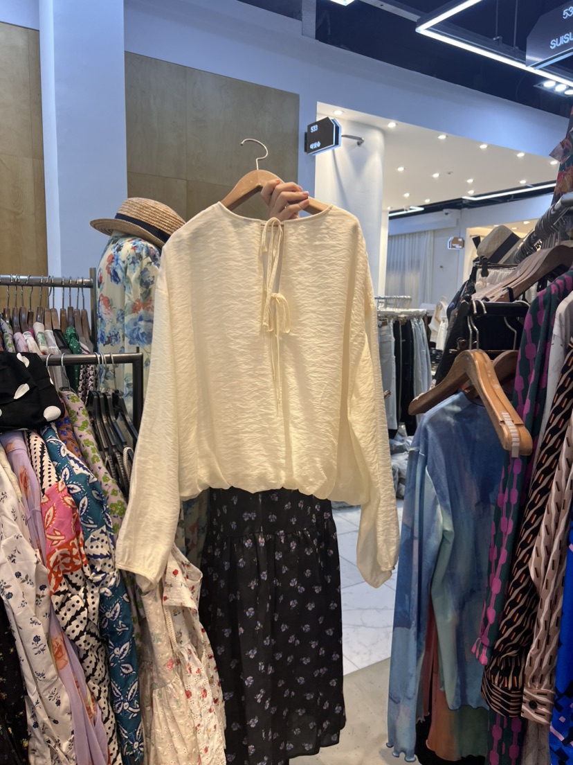 SUISUI直郵韓國代購女裝新品真品推薦人氣職業休閑襯衫蕾絲衫SUISUI襯衫/蕾絲衫