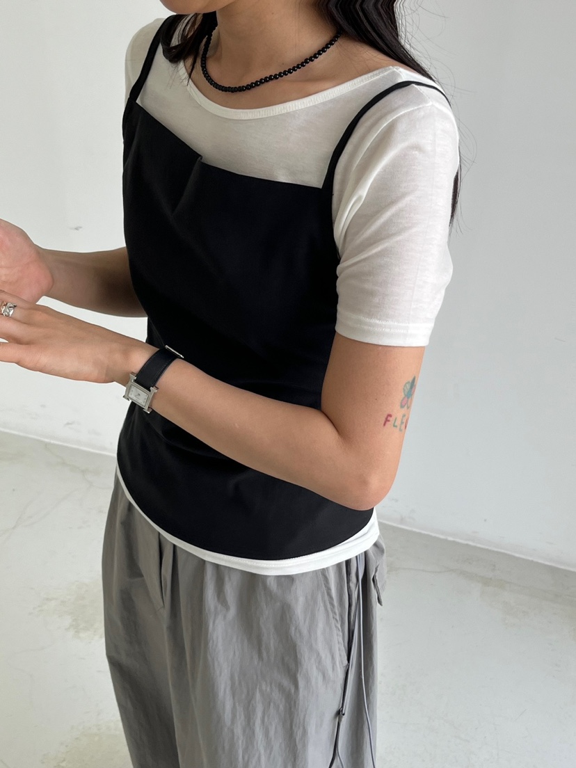 taupe韓國直郵東大門實拍女裝新款24春夏熱賣真品吊帶背心TAUPE吊帶/背心