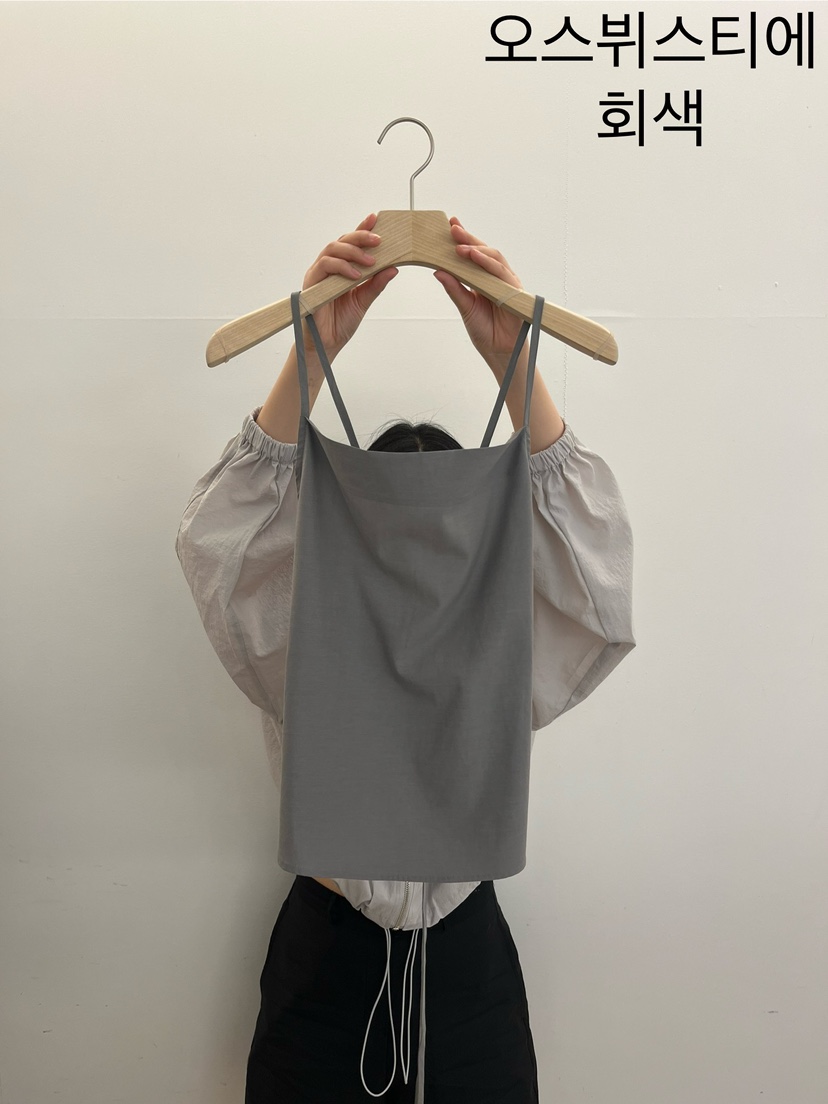 taupe韓國直郵東大門實拍女裝新款24春夏熱賣真品吊帶背心TAUPE吊帶/背心