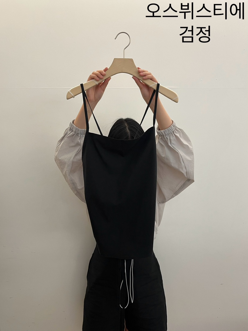 taupe韓國直郵東大門實拍女裝新款24春夏熱賣真品吊帶背心TAUPE吊帶/背心圖色2