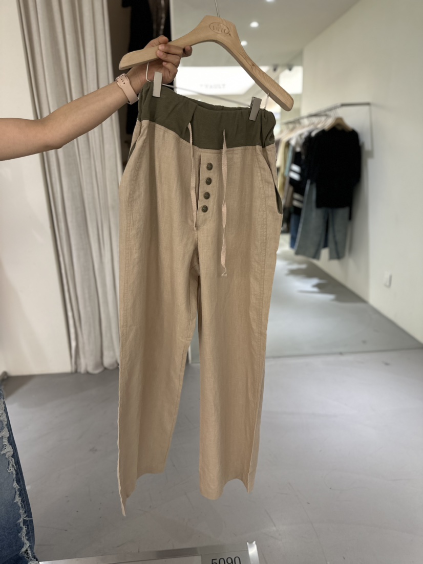 VAULT韓國直郵女裝新款人氣推薦真品24春夏休閑熱賣休閑褲VAULT休閑褲圖色2