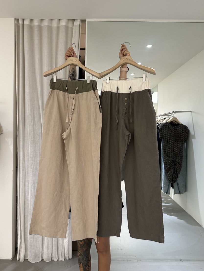 VAULT韓國直郵女裝新款人氣推薦真品24春夏休閑熱賣休閑褲VAULT休閑褲圖色3