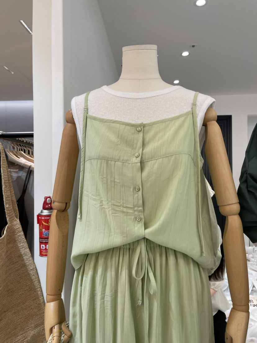 VENIR直郵韓國代購女裝新款熱賣職業時尚24春夏真品吊帶背心VENIR-a吊帶/背心