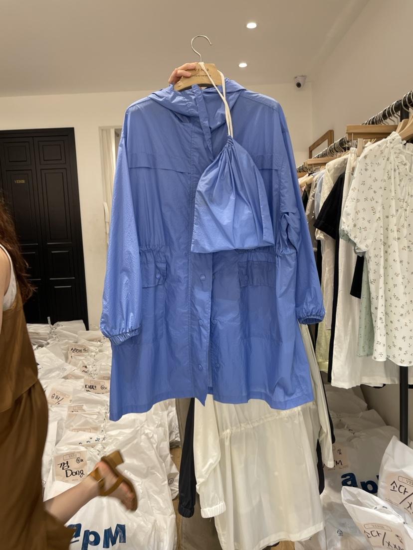 VENIR韓國直郵東大門代購女裝新品時尚真品人氣職業長款風衣VENIR-a長款風衣圖色3