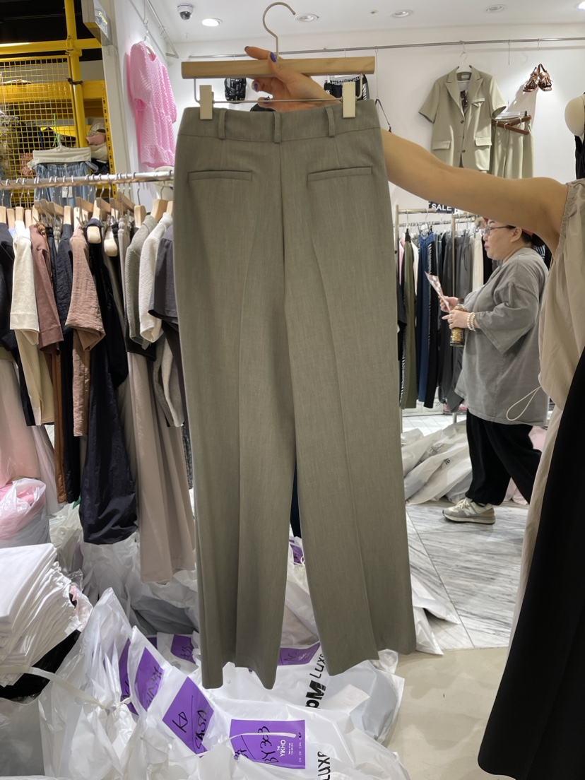 YIKHO STYLE直郵韓國代購女裝新品時尚休閑人氣真品休閑褲YIKHO STYLE休閑褲