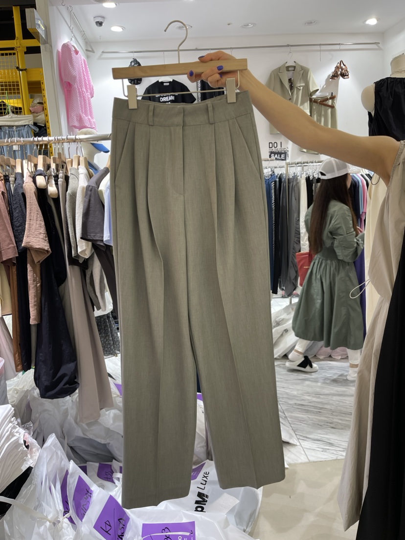 YIKHO STYLE直郵韓國代購女裝新品時尚休閑人氣真品休閑褲YIKHO STYLE休閑褲