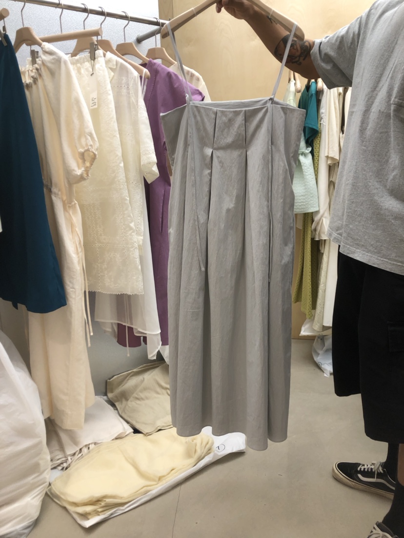 BASKET韓國直郵女士新品職業休閑推薦24春夏時尚人氣連衣裙BASKET連衣裙