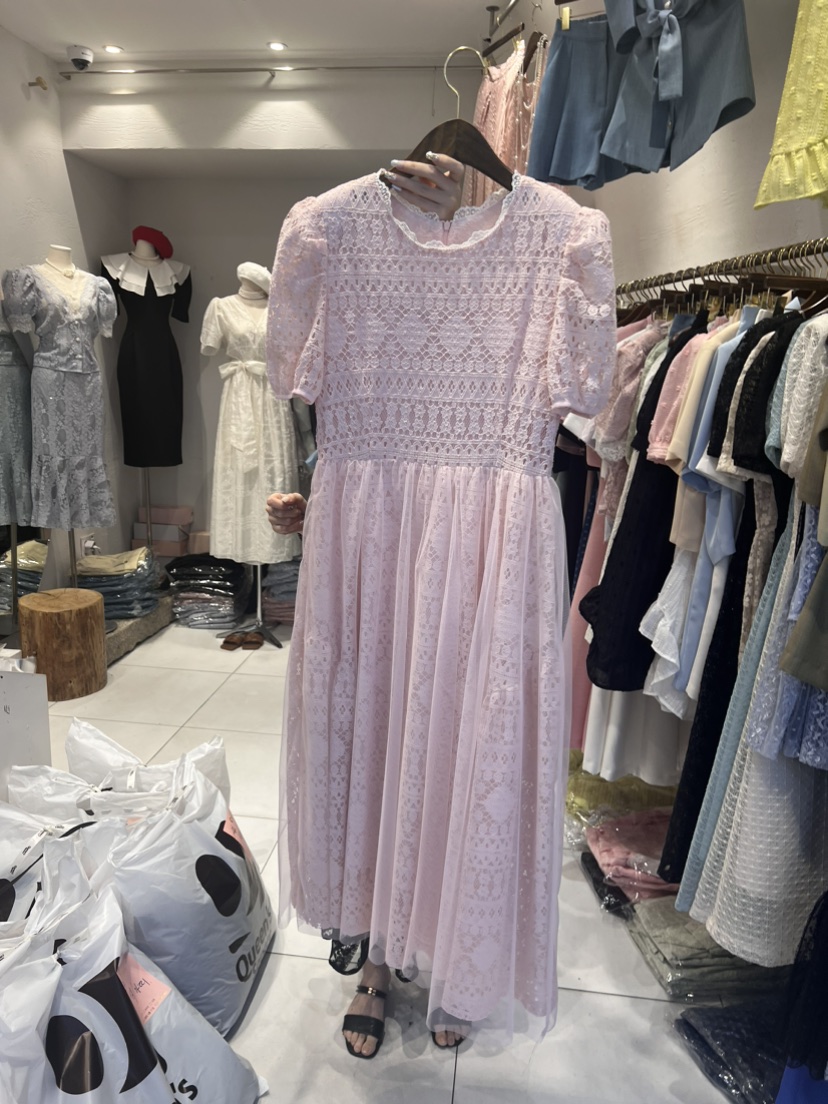 Cat.s韓國直郵東大門代購女士新品休閑熱賣人氣24春夏連衣裙Cat.s____連衣裙