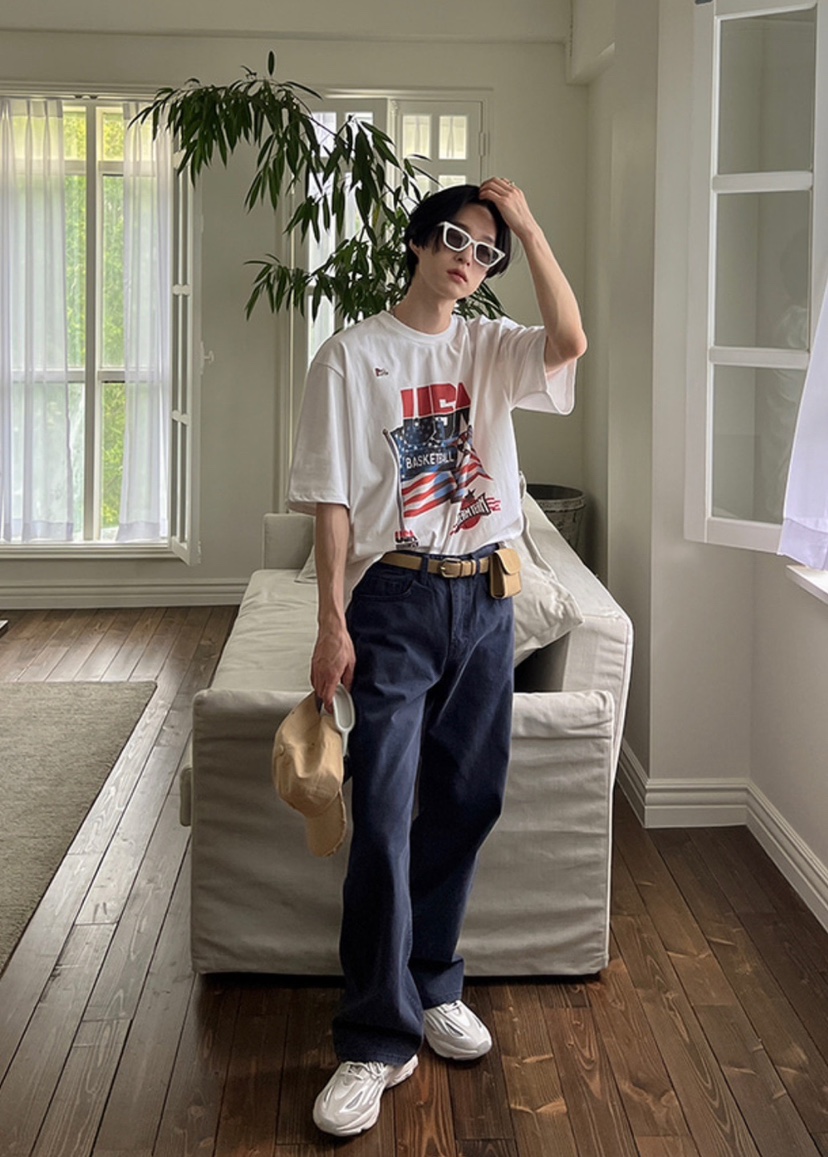 OUR ROOM-男裝直郵韓國代購女裝新品真品人氣熱賣推薦T恤Our Room/Our WaveT恤