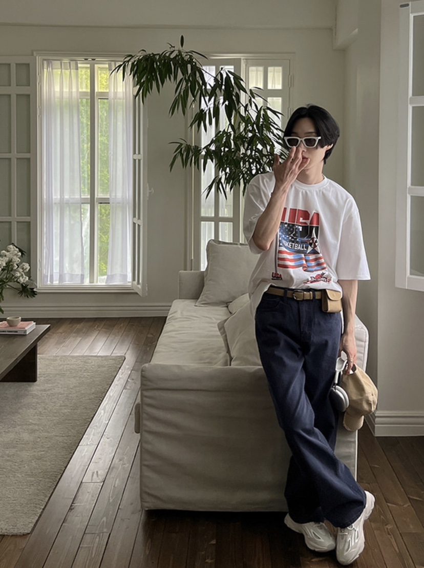 OUR ROOM-男裝直郵韓國代購女裝新品真品人氣熱賣推薦T恤Our Room/Our WaveT恤