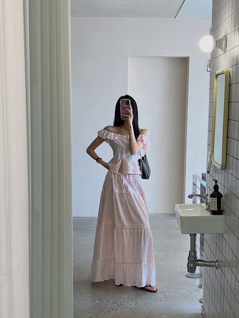 VERANDA直郵韓國代購女裝新款熱賣24春夏推薦真品吊帶背心VERANDA吊帶/背心