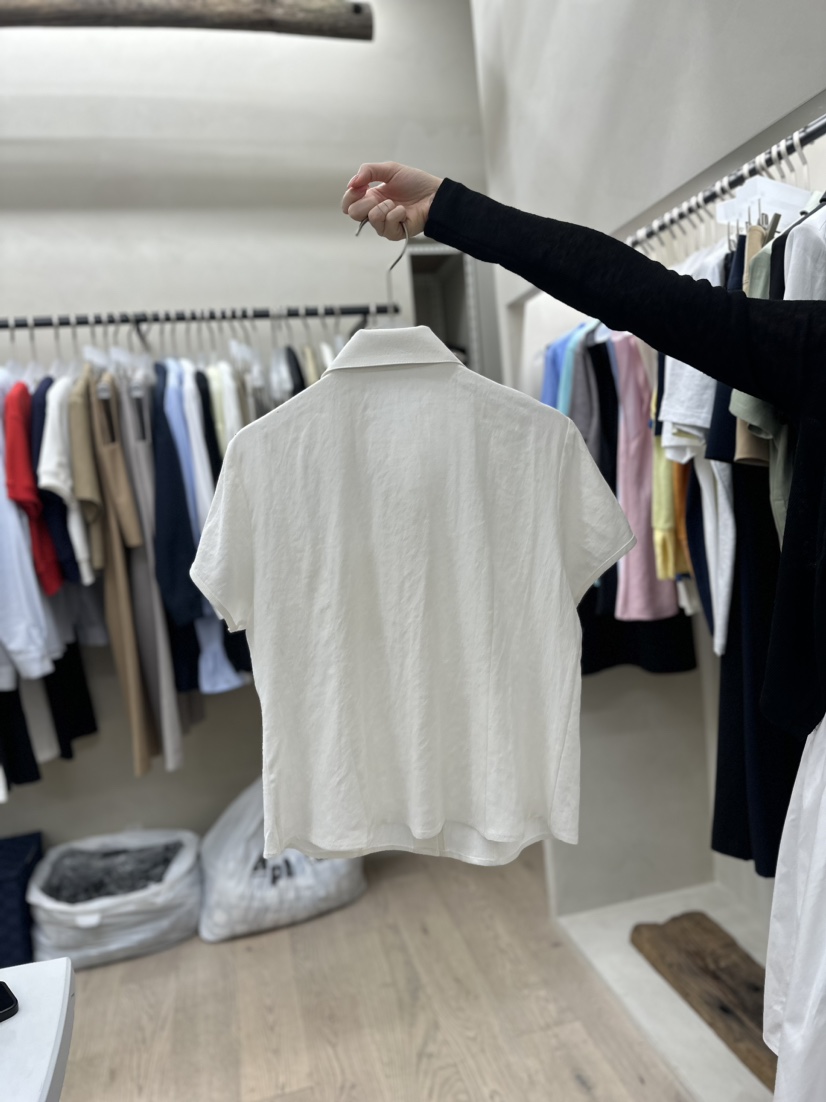 Waller韓國直郵東大門代購女裝新品休閑人氣推薦襯衫蕾絲衫NOTHING襯衫/蕾絲衫