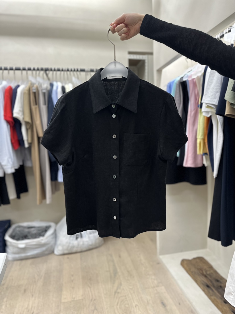 Waller韓國直郵東大門代購女裝新品休閑人氣推薦襯衫蕾絲衫NOTHING襯衫/蕾絲衫圖色3