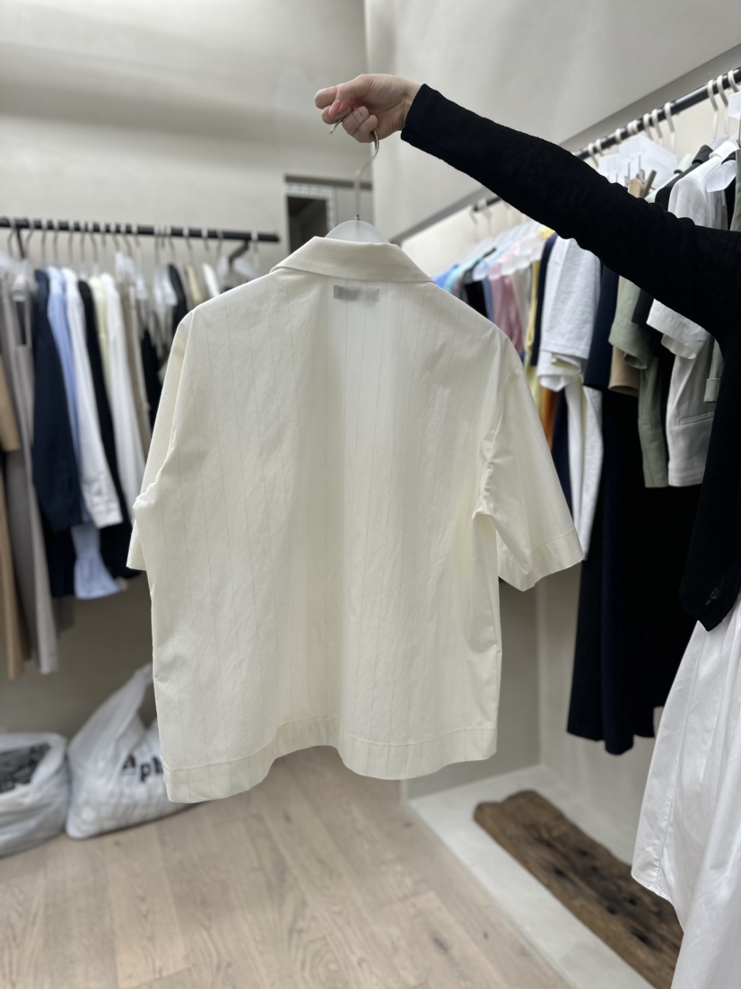 Waller韓國直郵東大門代購女裝新品熱賣職業推薦襯衫蕾絲衫NOTHING襯衫/蕾絲衫