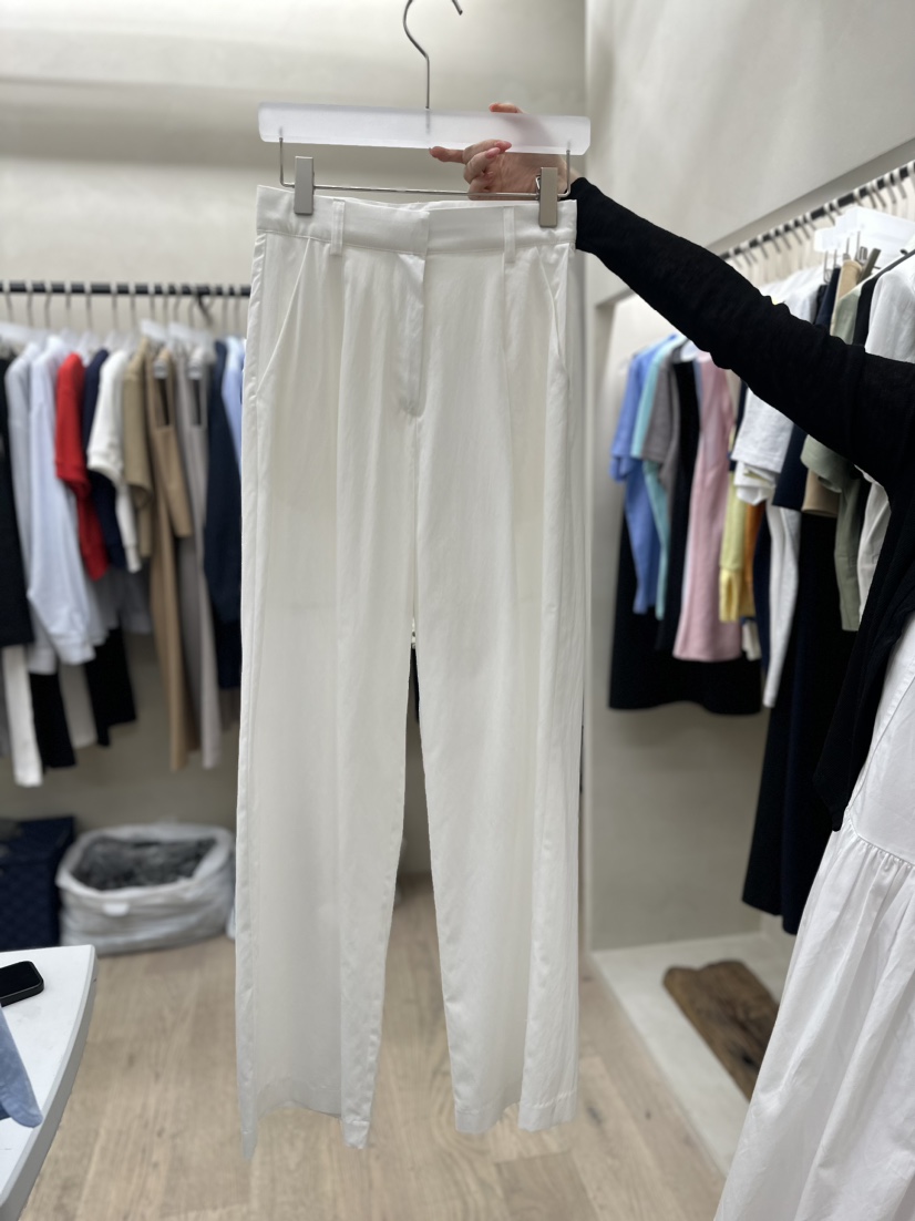 Waller韓國直郵女裝新品職業休閑時尚24春夏人氣推薦休閑褲NOTHING休閑褲