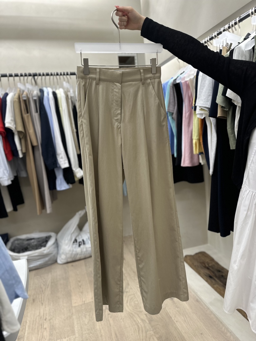 Waller韓國直郵女裝新品職業休閑時尚24春夏人氣推薦休閑褲NOTHING休閑褲圖色2