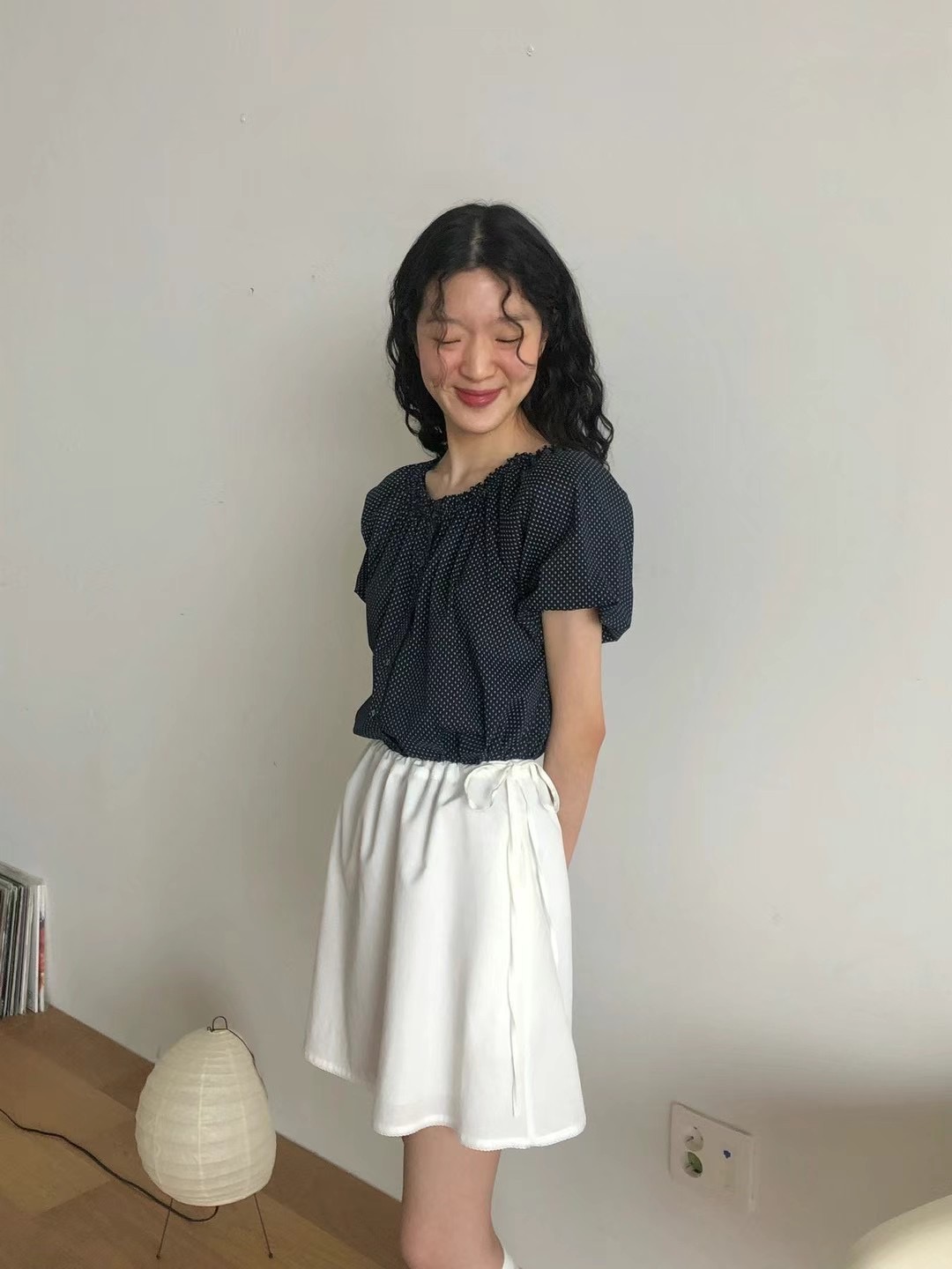 WEATHER韓國直郵東大門實拍女裝新品職業時尚人氣襯衫蕾絲衫JOURNAL襯衫/蕾絲衫圖色4