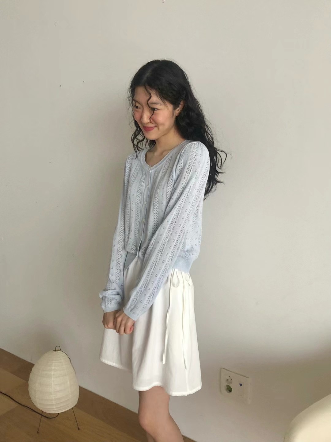 WEATHER直郵韓國代購女裝新品24春夏休閑時尚熱賣真品針織衫JOURNAL針織衫圖色3
