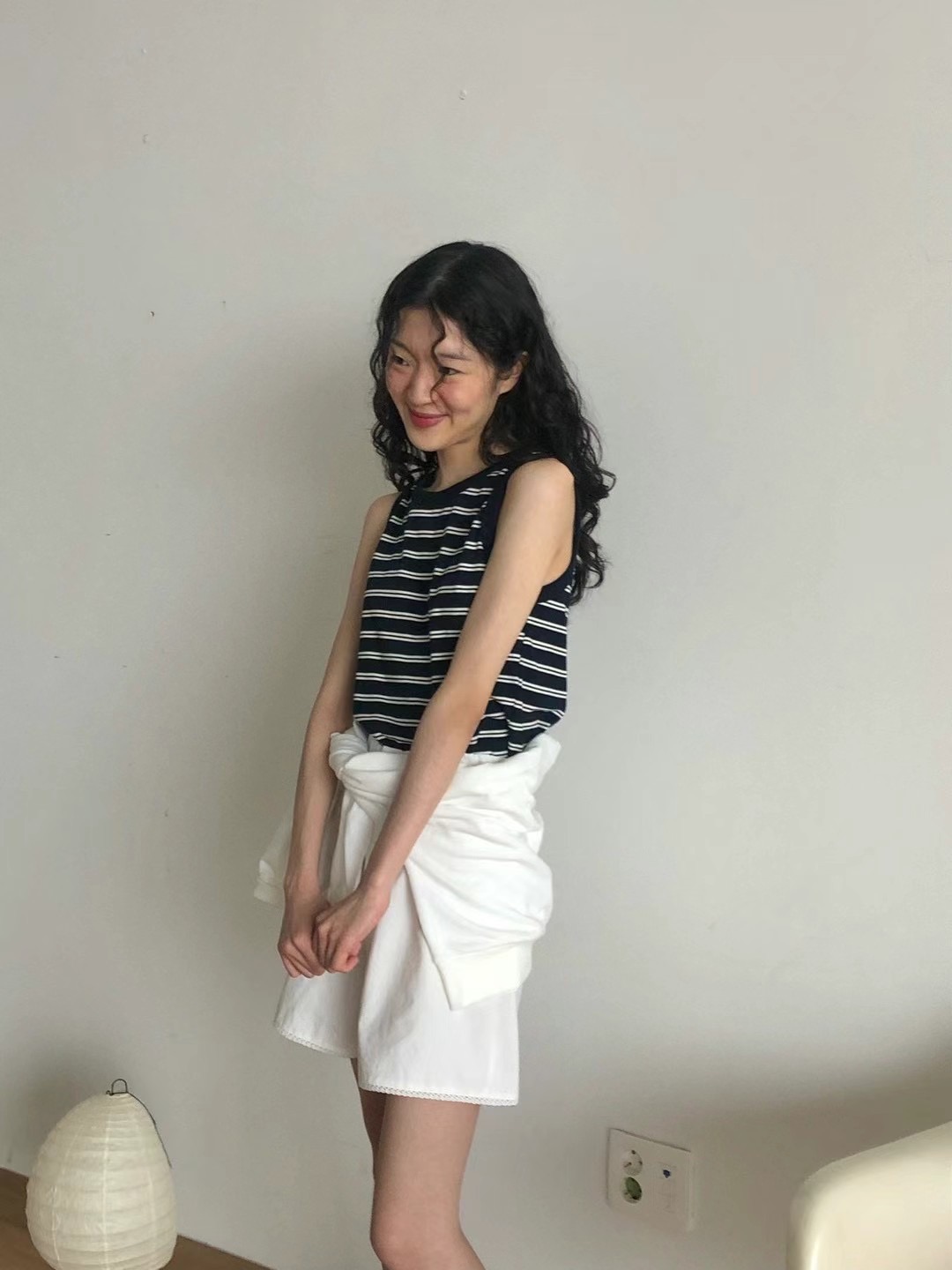 WEATHER韓國直郵東大門實拍女裝新款時尚職業人氣休閑吊帶背心JOURNAL吊帶/背心