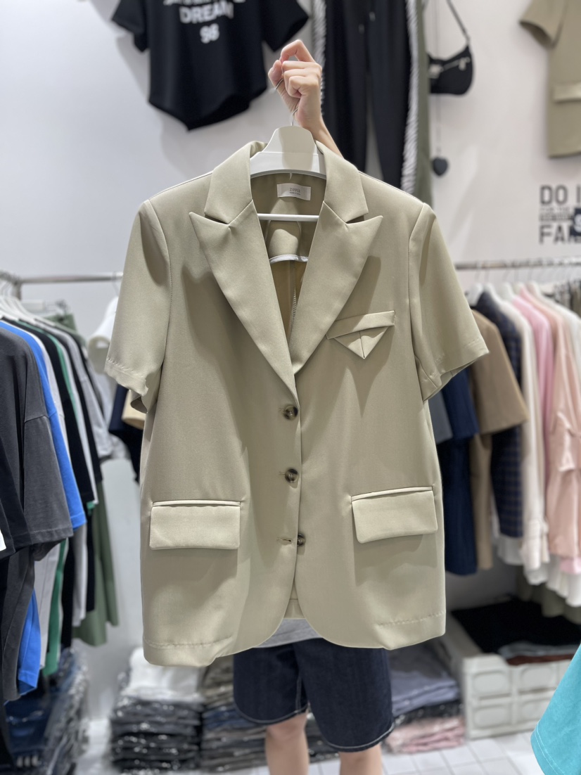 ZIPPER韓國直郵女士新品推薦人氣24春夏休閑真品熱賣夾克ZIPPER夾克圖色2