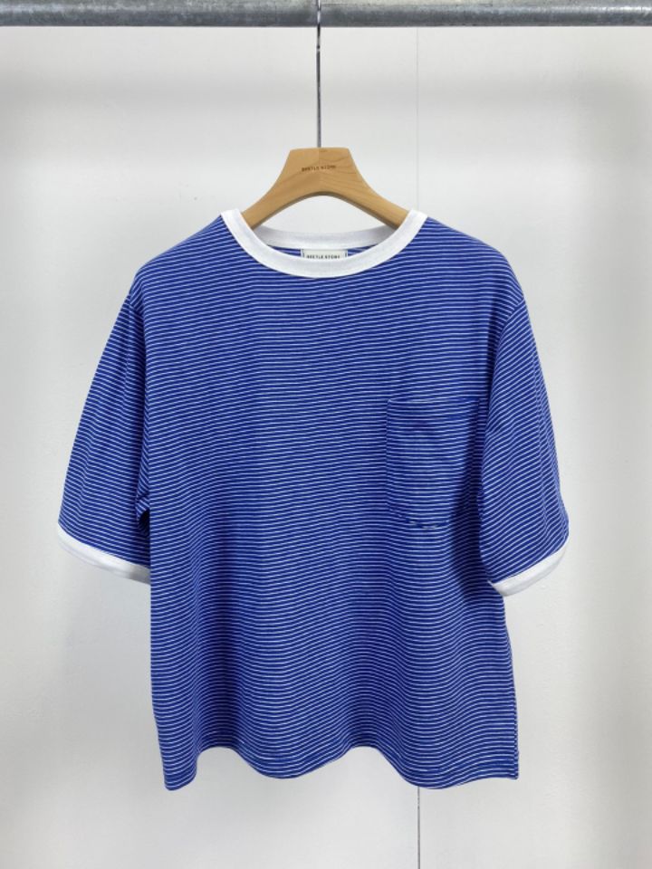 BEETLE STORE韓國直郵東大門代購女裝新品24春夏T恤口袋BEETLE STORET恤