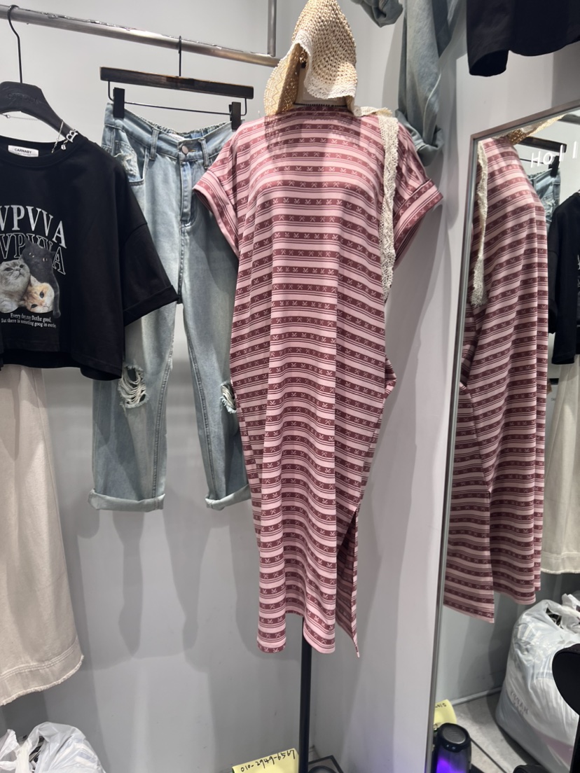 CARNABY韓國直郵東大門實拍女裝新品24春夏人氣休閑連衣裙CARNABY連衣裙