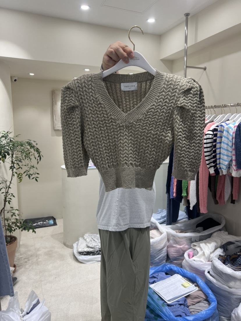 ENDOLPHIN韓國直郵女裝新品職業休閑熱賣人氣真品推薦針織衫ENDOLPHIN針織衫圖色5