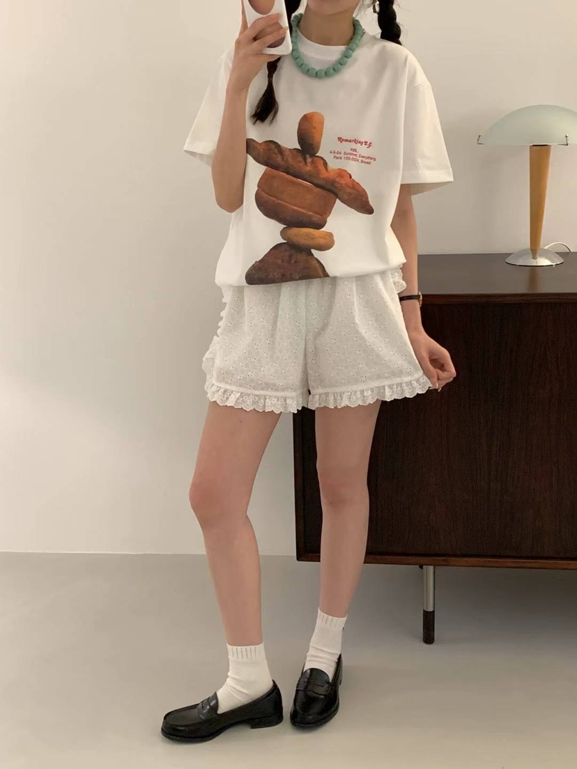 EGG/DS訂貨周期長韓國直郵東大門代購女裝新款休閑職業短褲PROJECT ELF/ELF-L短褲