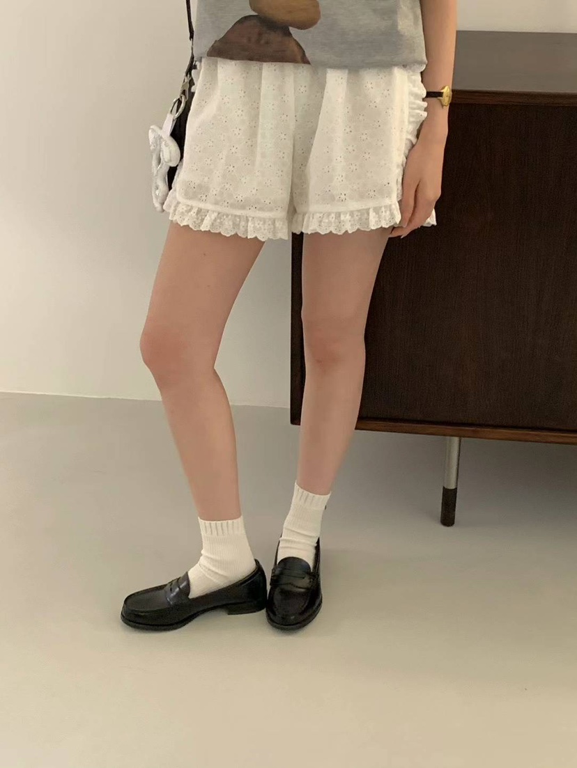 EGG/DS訂貨周期長韓國直郵東大門代購女裝新款休閑職業短褲PROJECT ELF/ELF-L短褲
