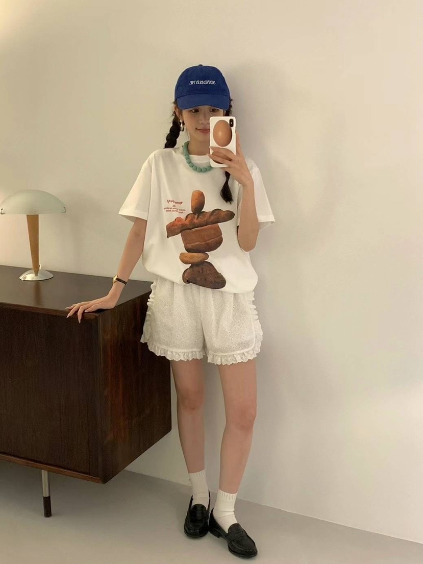 EGG/DS訂貨周期長韓國直郵女裝新品人氣時尚24春夏真品T恤PROJECT ELF/ELF-LT恤