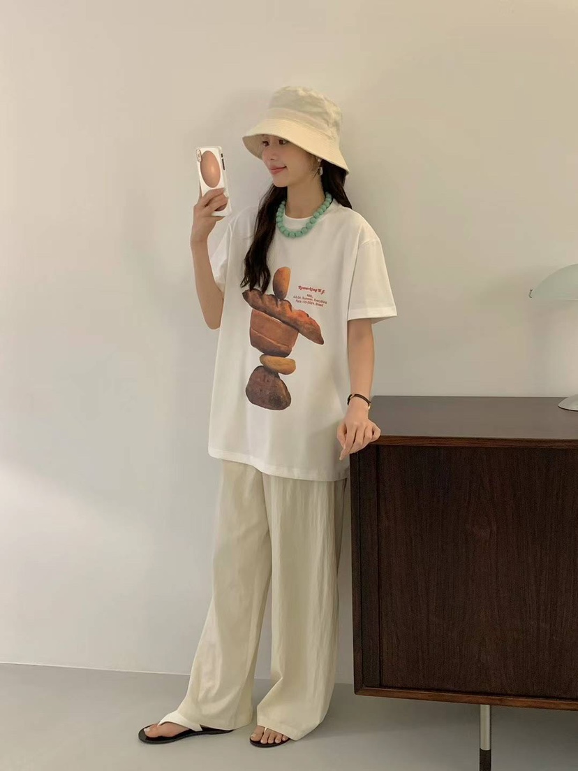 EGG/DS訂貨周期長韓國直郵女裝新品人氣時尚24春夏真品T恤PROJECT ELF/ELF-LT恤