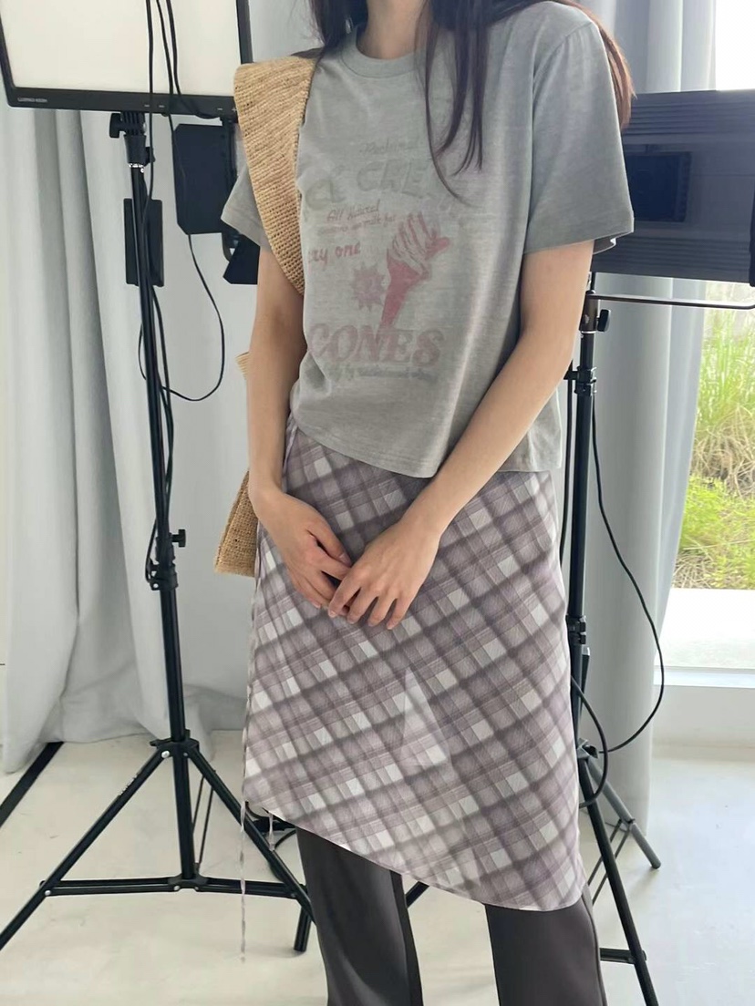 ELFIN韓國直郵東大門代購女裝新品推薦休閑熱賣時尚人氣短裙TOPDRESSING短裙