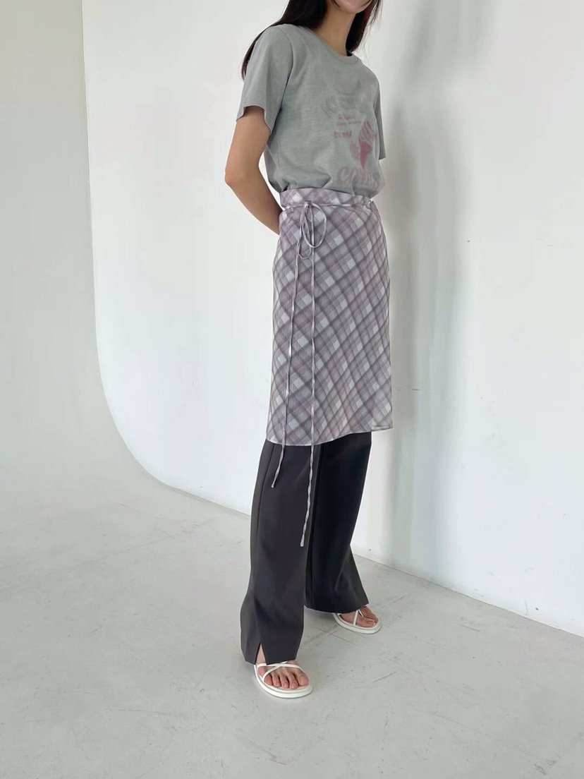 ELFIN韓國直郵東大門代購女裝新品推薦休閑熱賣時尚人氣短裙TOPDRESSING短裙