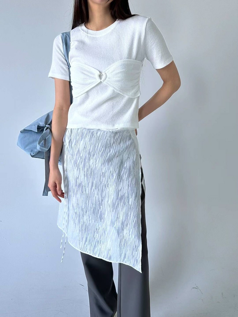 ELFIN韓國直郵東大門代購女裝新品推薦休閑熱賣時尚人氣短裙TOPDRESSING短裙