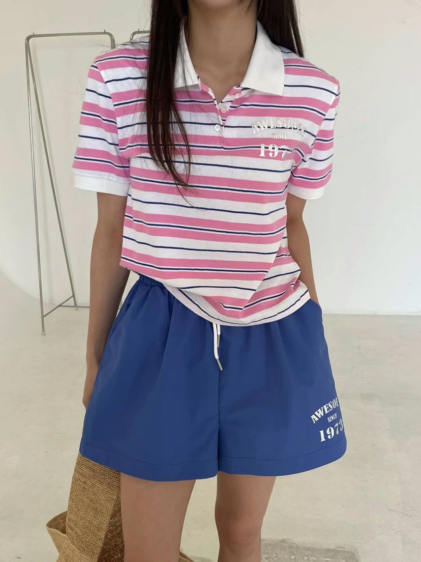 ELFIN韓國直郵東大門實拍女裝新品熱賣真品人氣24春夏T恤TOPDRESSINGT恤