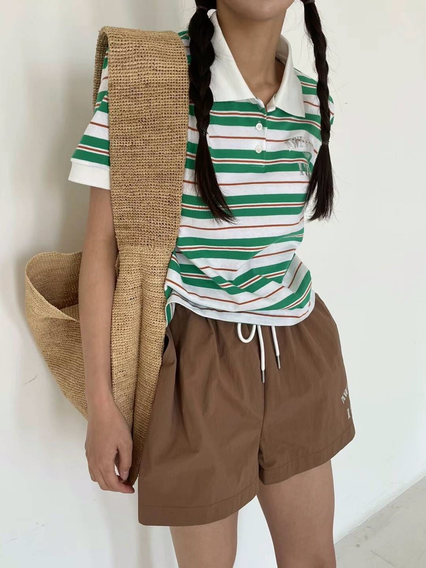 ELFIN韓國直郵東大門實拍女裝新品熱賣真品人氣24春夏T恤TOPDRESSINGT恤
