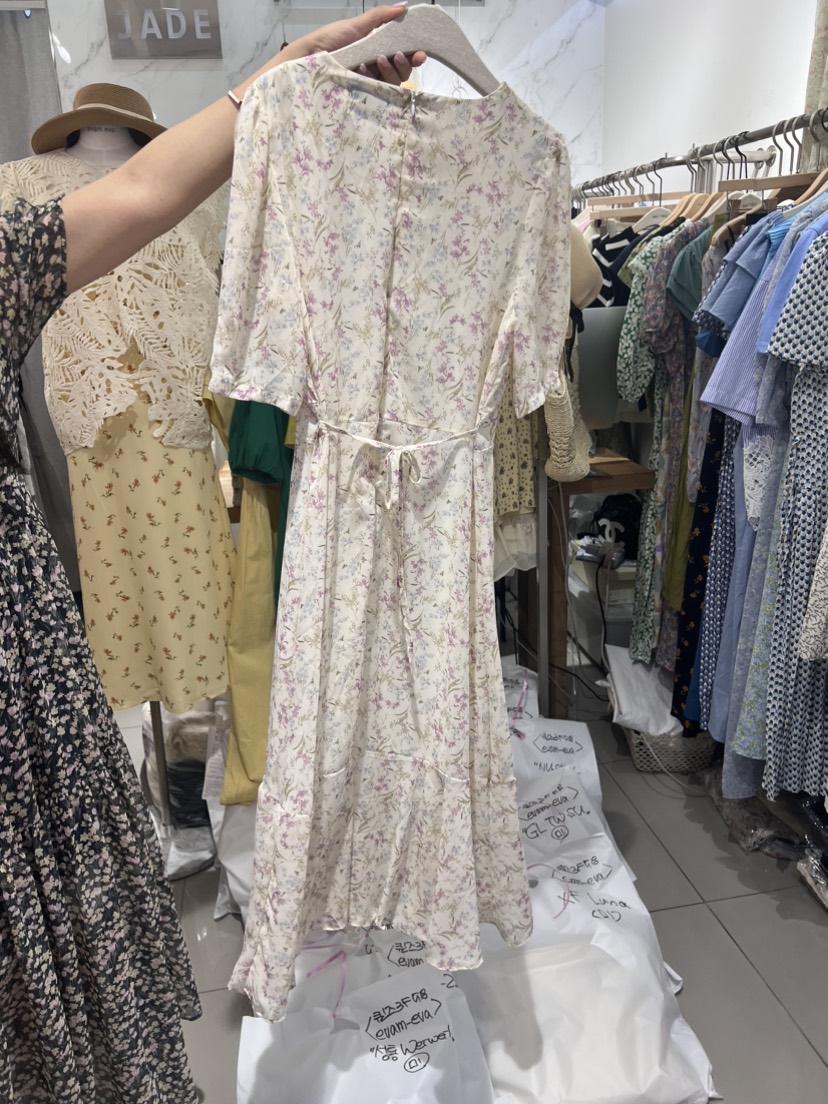 EVAMEVA韓國直郵東大門實拍女裝新款休閑人氣熱賣推薦連衣裙EVAMEVA/ELCROQUIS連衣裙