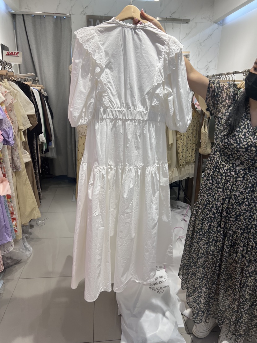 EVAMEVA韓國直郵東大門實拍女裝新品熱賣24春夏時尚連衣裙EVAMEVA/ELCROQUIS連衣裙